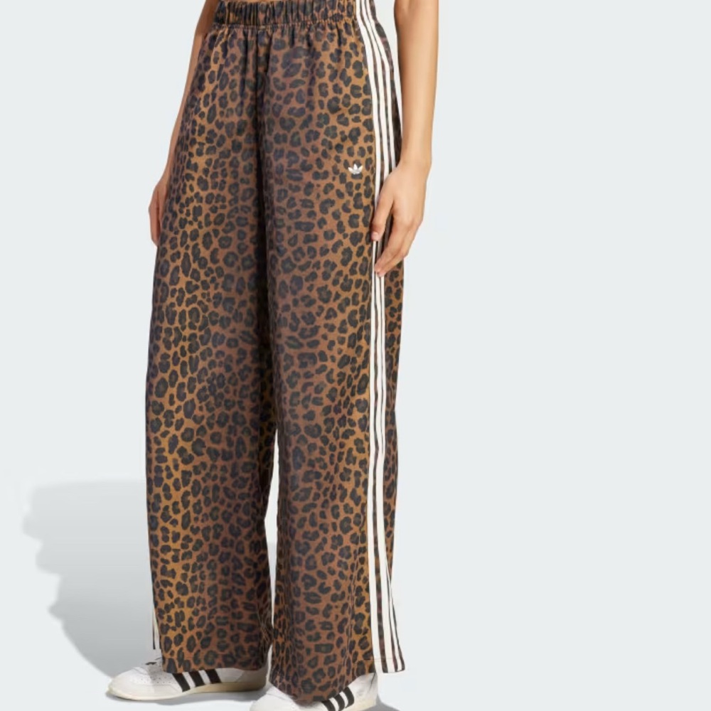 Adidas Women's Leopard Print Track Pants